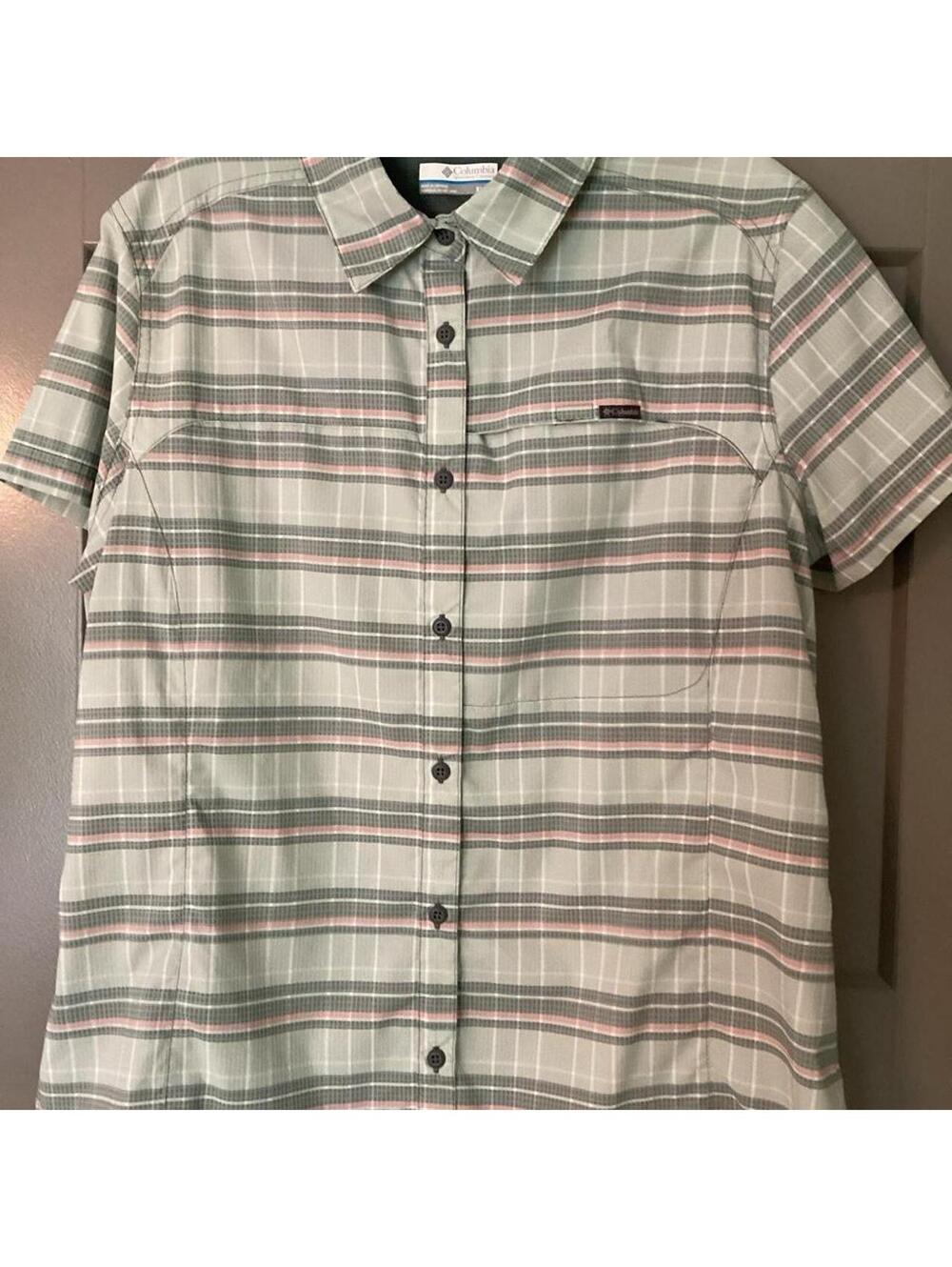 Columbia Dry Fit Outdoor Multicolor Top XL